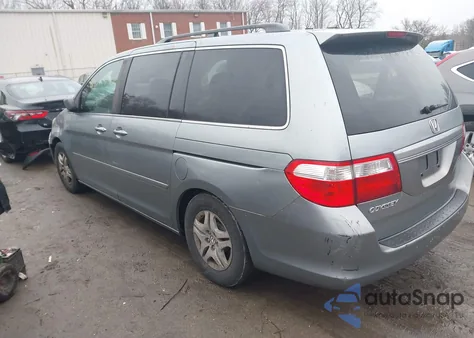2006 Honda Odyssey Ex-L z USA, uszkodzony, nr VIN 5FNRL38746B104308